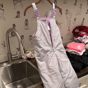2T Snow overalls grey/purple Carters